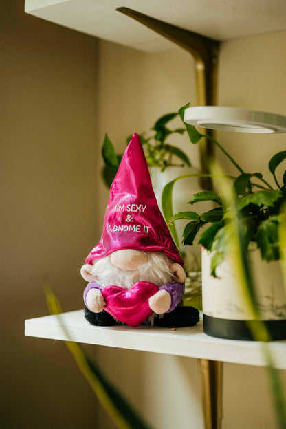 Punchkins - "I'm Sexy & I Gnome It" Plush Gnome