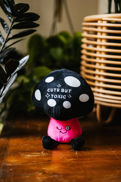 Punchkins - "Cute But Toxic" Mushroom Plush