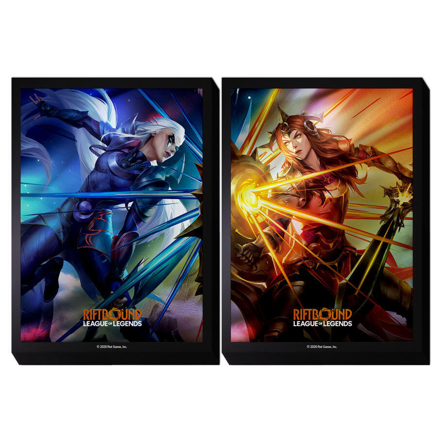 Riftbound League of Legends TCG: 100 Art Sleeves