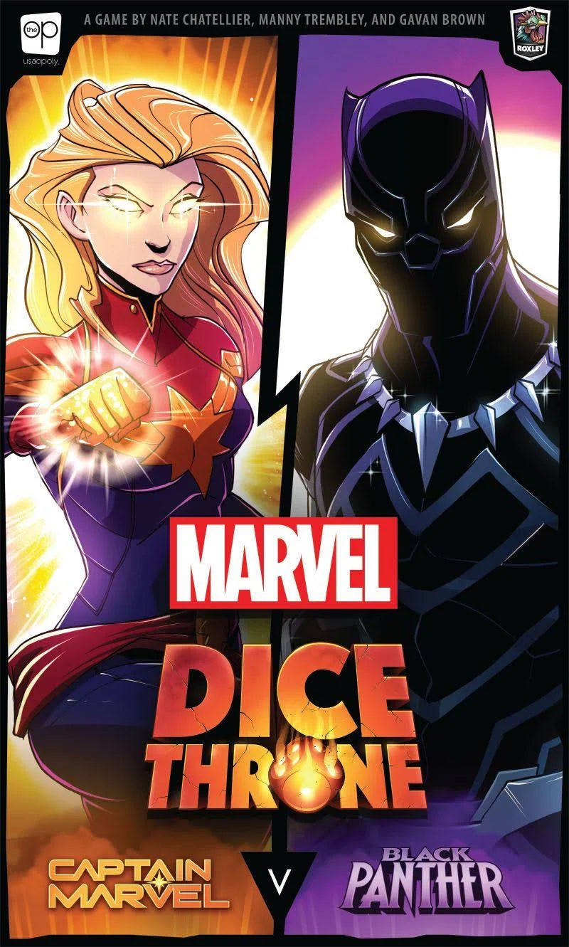 Dice Throne: Marvel: Captain Marvel vs Black Panther