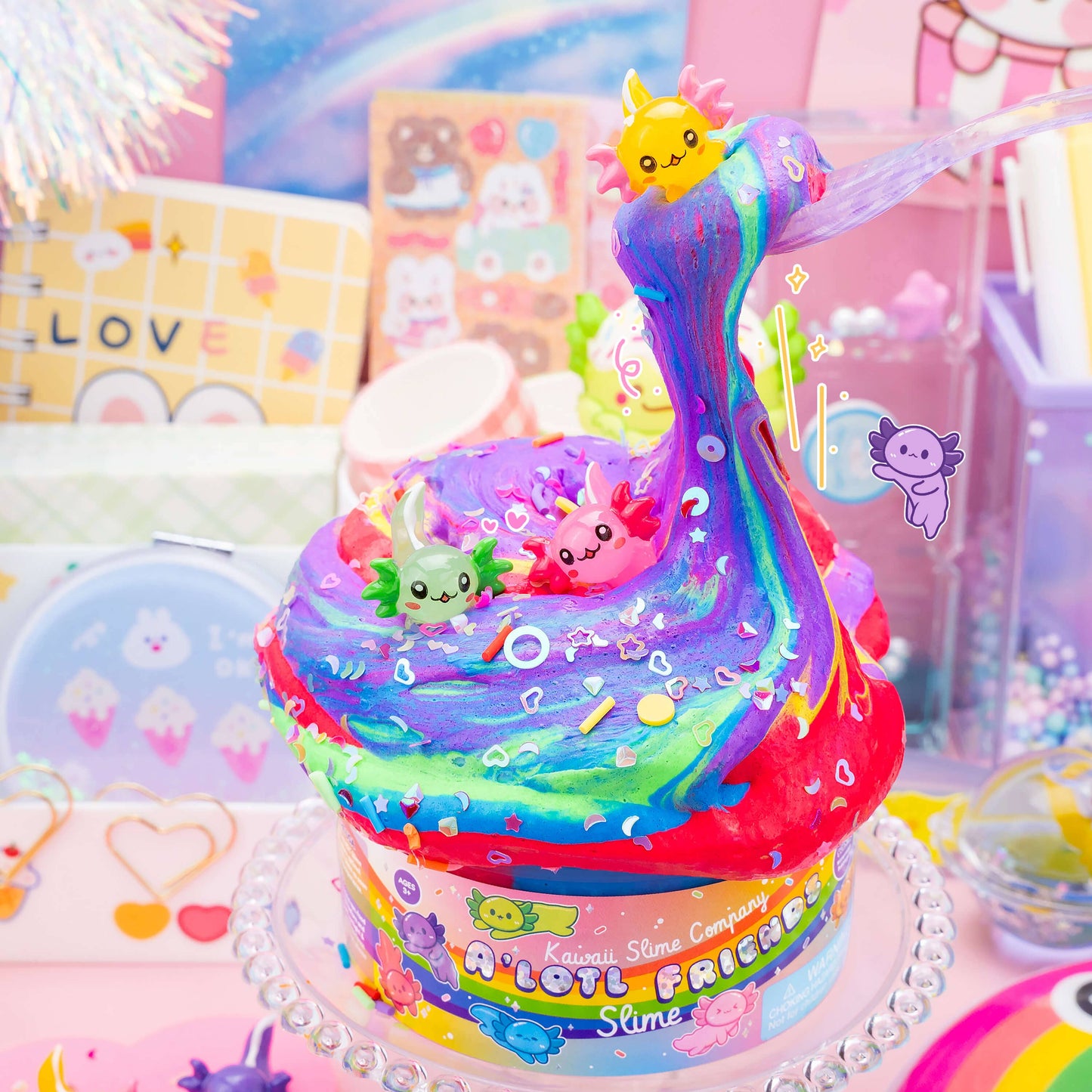 A'lotl Friends Butter Signature Dome™ Slime