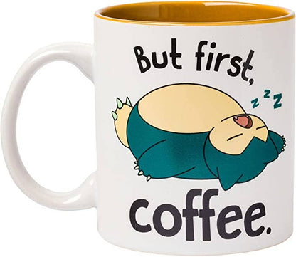 Pokémon Snorlax I Need Coffee 20oz Ceramic Mug