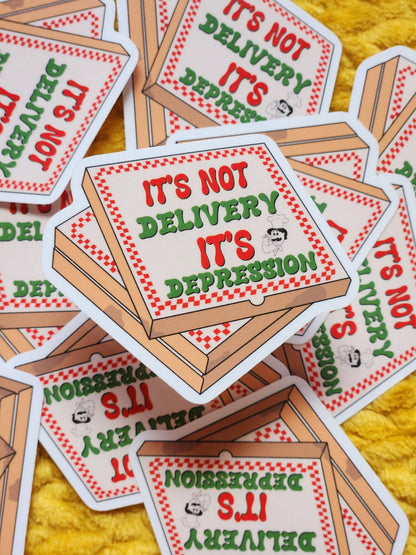 It's not delivery it's depression: Glitter accents