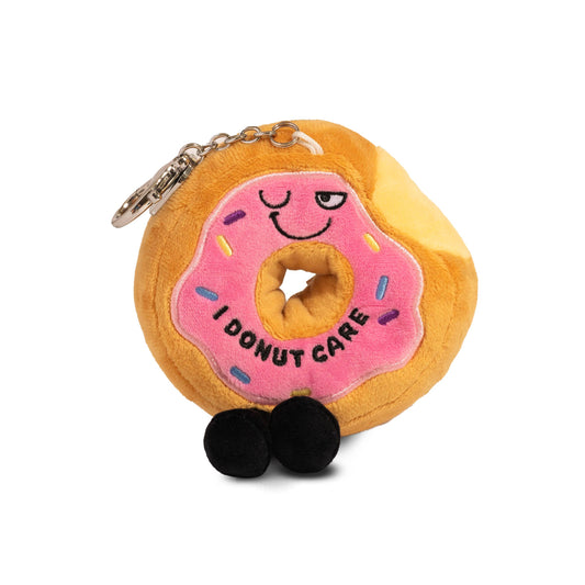 Punchkins - "I Donut Care" Plush Donut Bag Charm