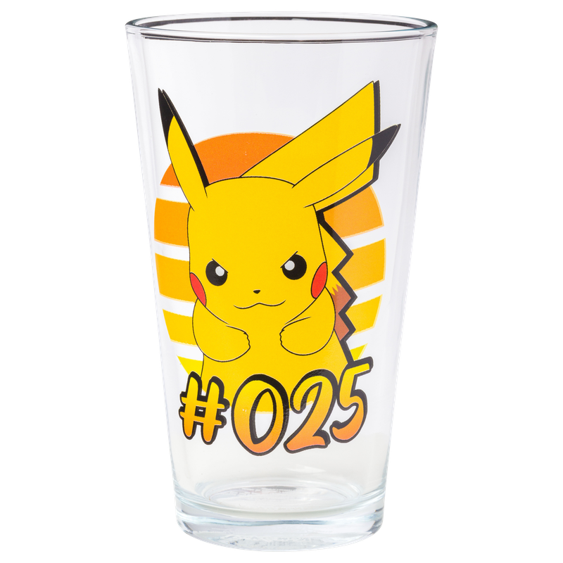 Pokémon Starter Gradients  4pc. 16oz. Pint Glass Set