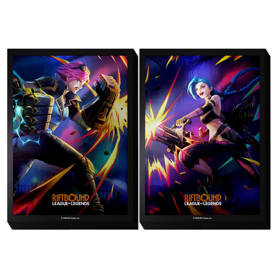 Riftbound League of Legends TCG: 100 Art Sleeves