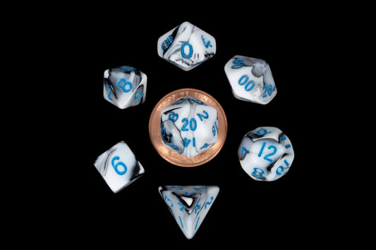 Mini 10mm die set - Marbled w/Blue