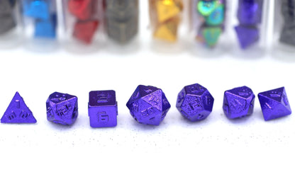 10MM Mini Metal RPG Dice Set