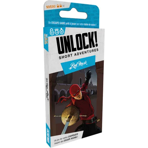 Unlock! Short Red Mask