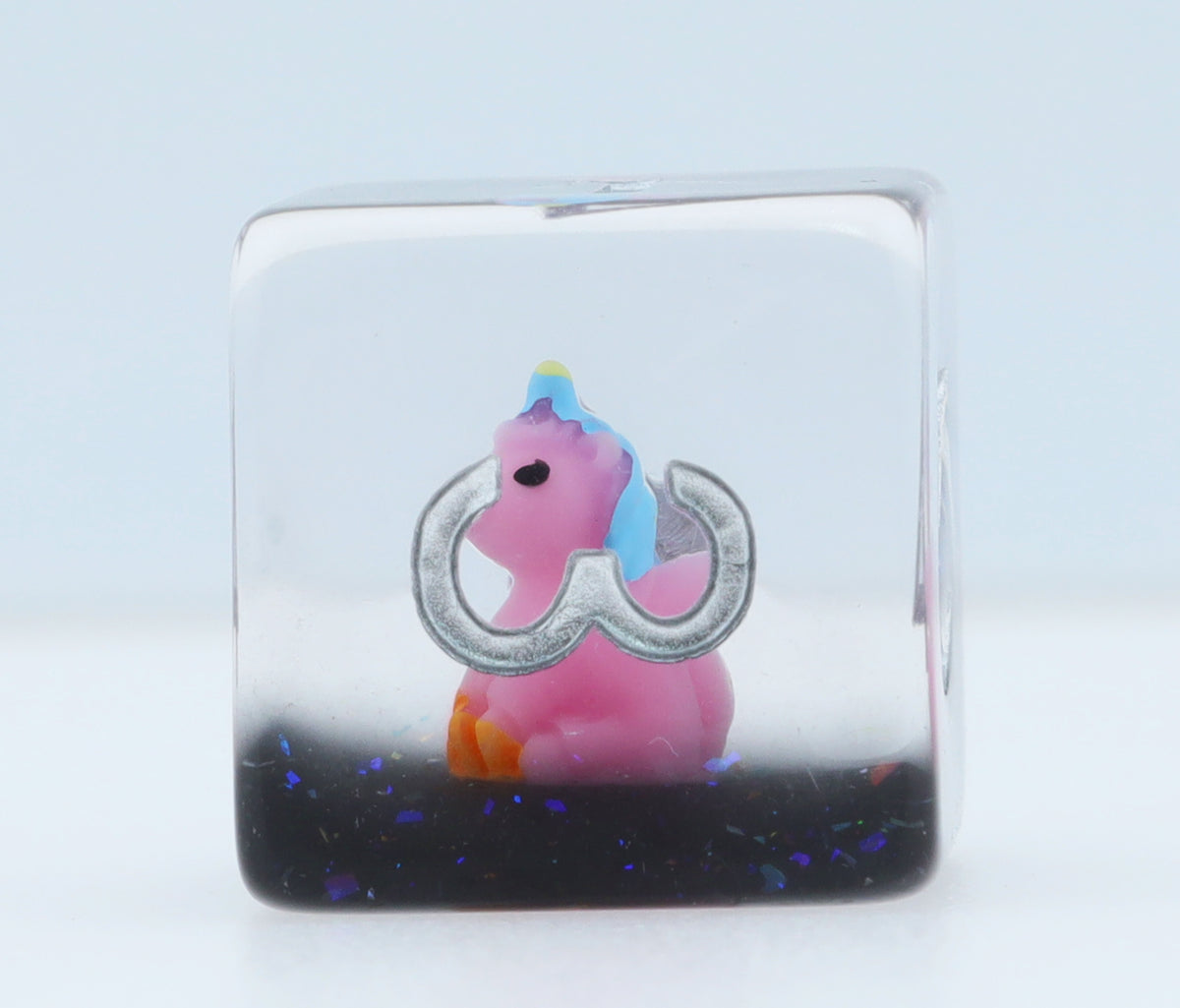 Unicorn Party Dice Set - Resin Inclusion