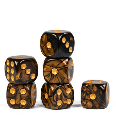 12 Piece D6s - Cold Brew