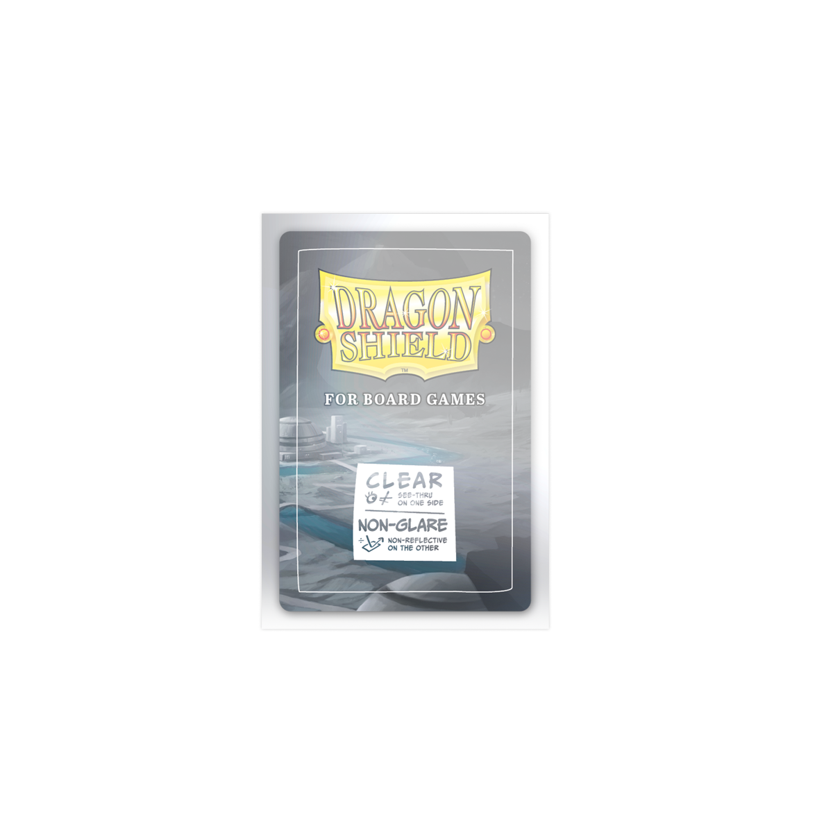 Dragon Shield Card Sleeves European Mini - Clear/Non-Glare