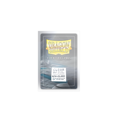 Dragon Shield Card Sleeves European Mini - Clear/Non-Glare