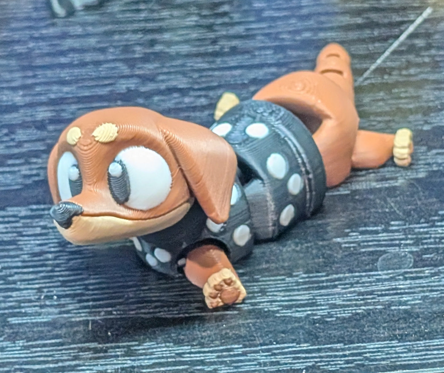 3D New Dachshund in Sweater