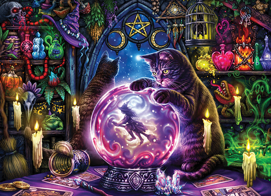 Time to Feed the Cats 1000pc puzzle