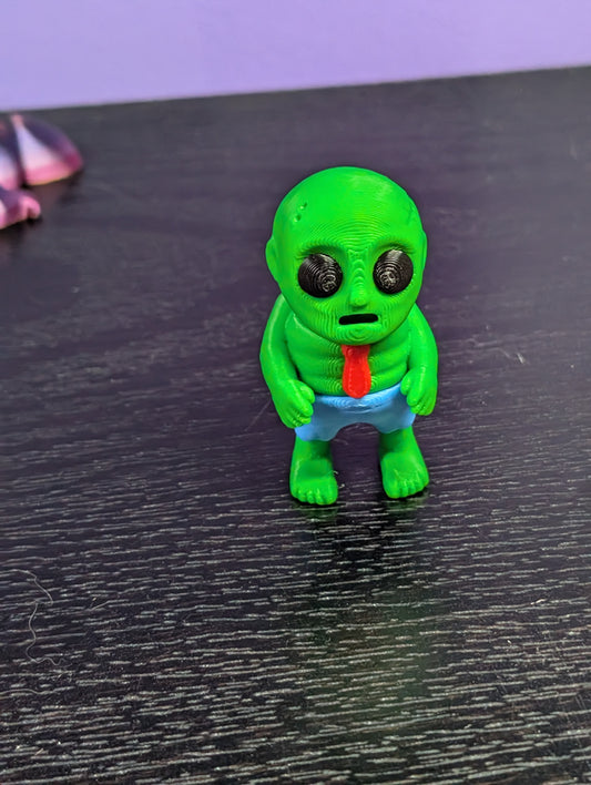 3D Mini Zombie Kid