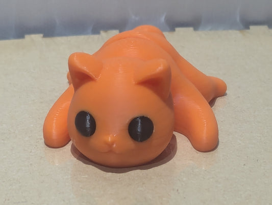 3D Mini Cat - Orange