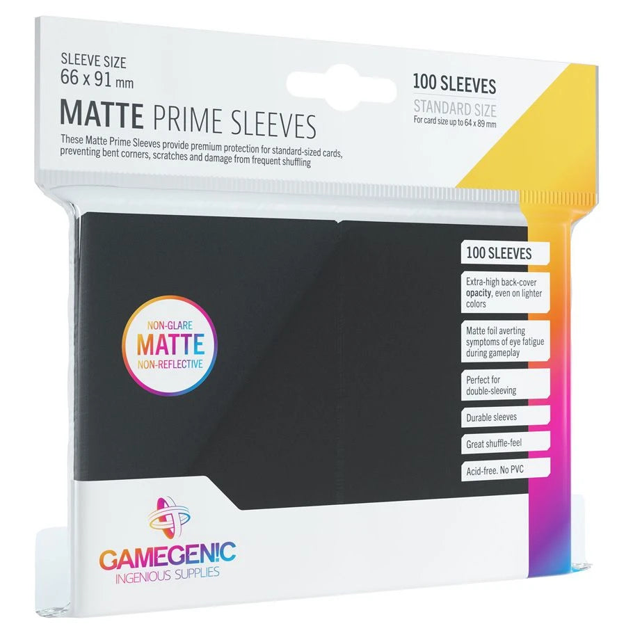 Deck Protector: Matte Prime Sleeves 100ct