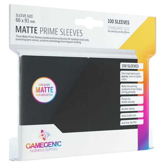 Deck Protector: Matte Prime Sleeves 100ct