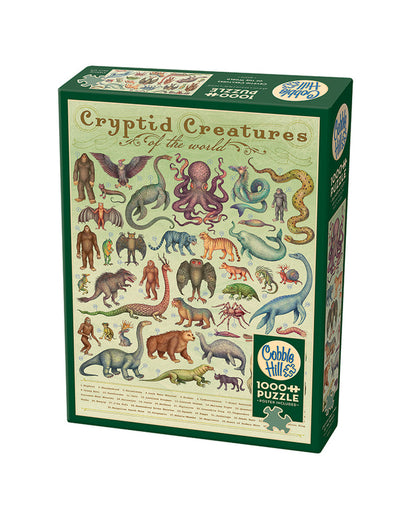 Cryptid Creatures of the World 1000pc puzzle