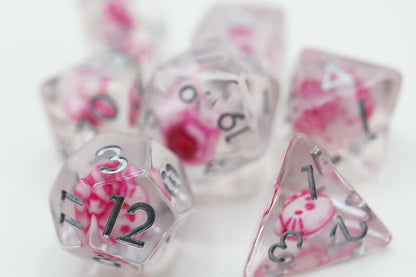 Anime Kitty Dice Set - Resin Inclusion
