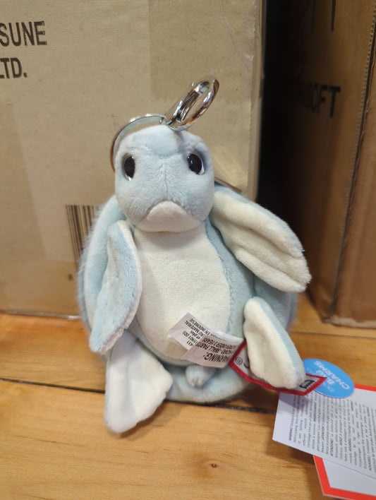 Turtle plush toy bag charm