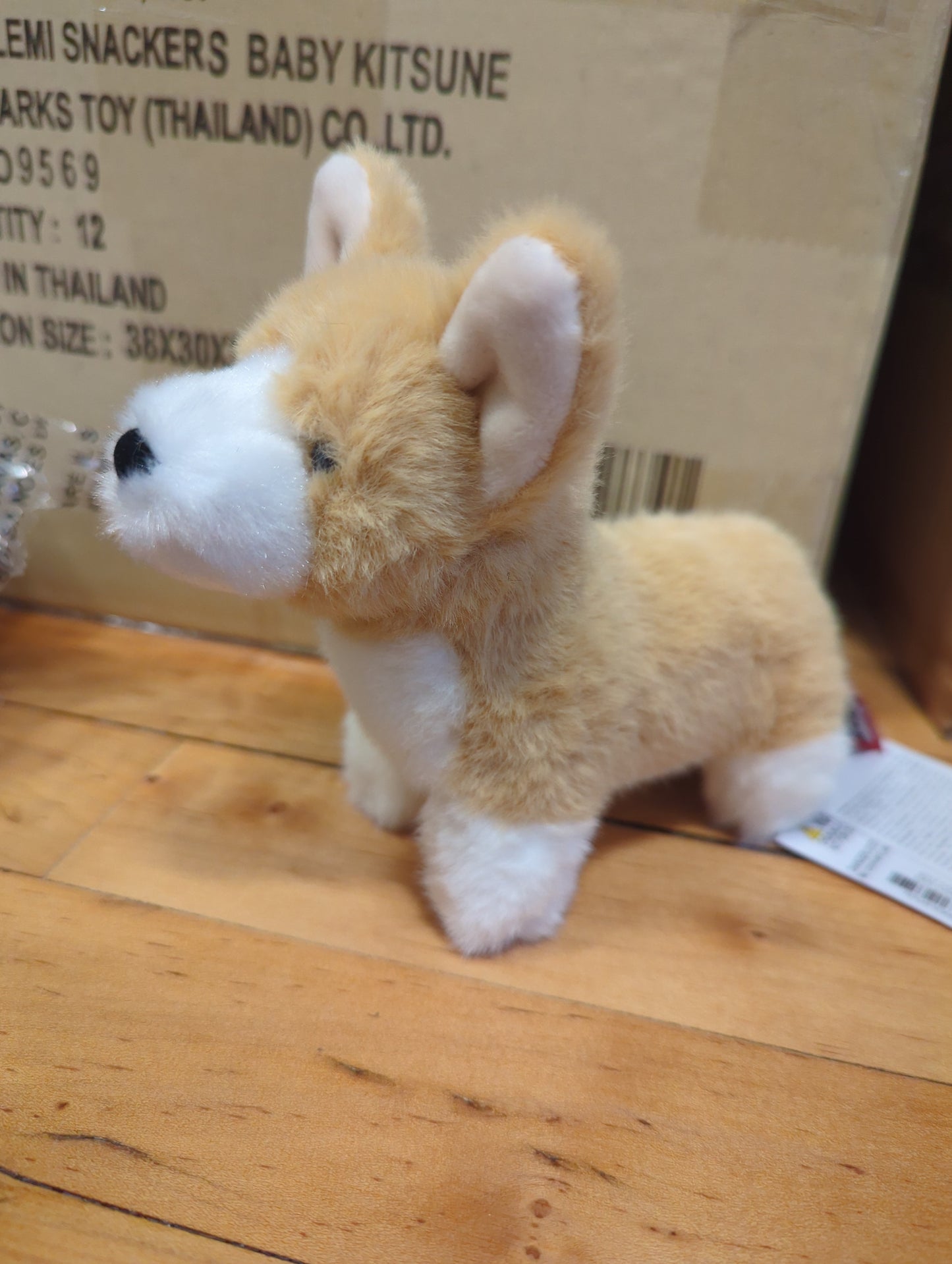 Corgi plush toy bad charm