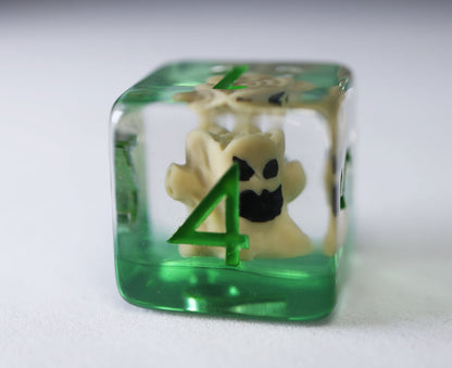 Haunted Tree Dice Set - Resin Inclusion