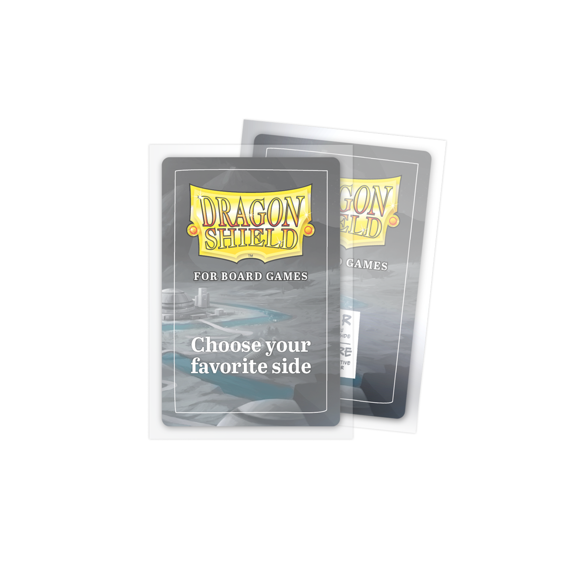Dragon Shield Card Sleeves European Mini - Clear/Non-Glare