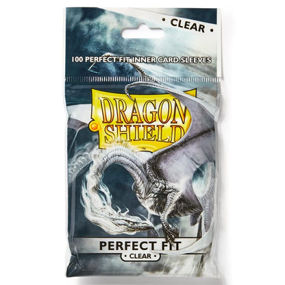 Dragon Shield Deck Protector: Perfect Fit: Clear (100)