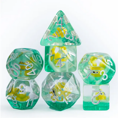 Fish Bowl Dice Set - Resin Inclusion