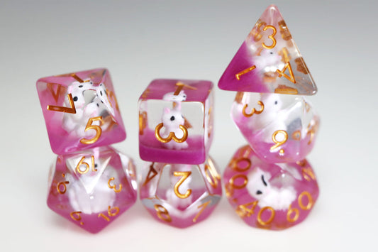Perfect Persian Dice Set - Resin Inclusion