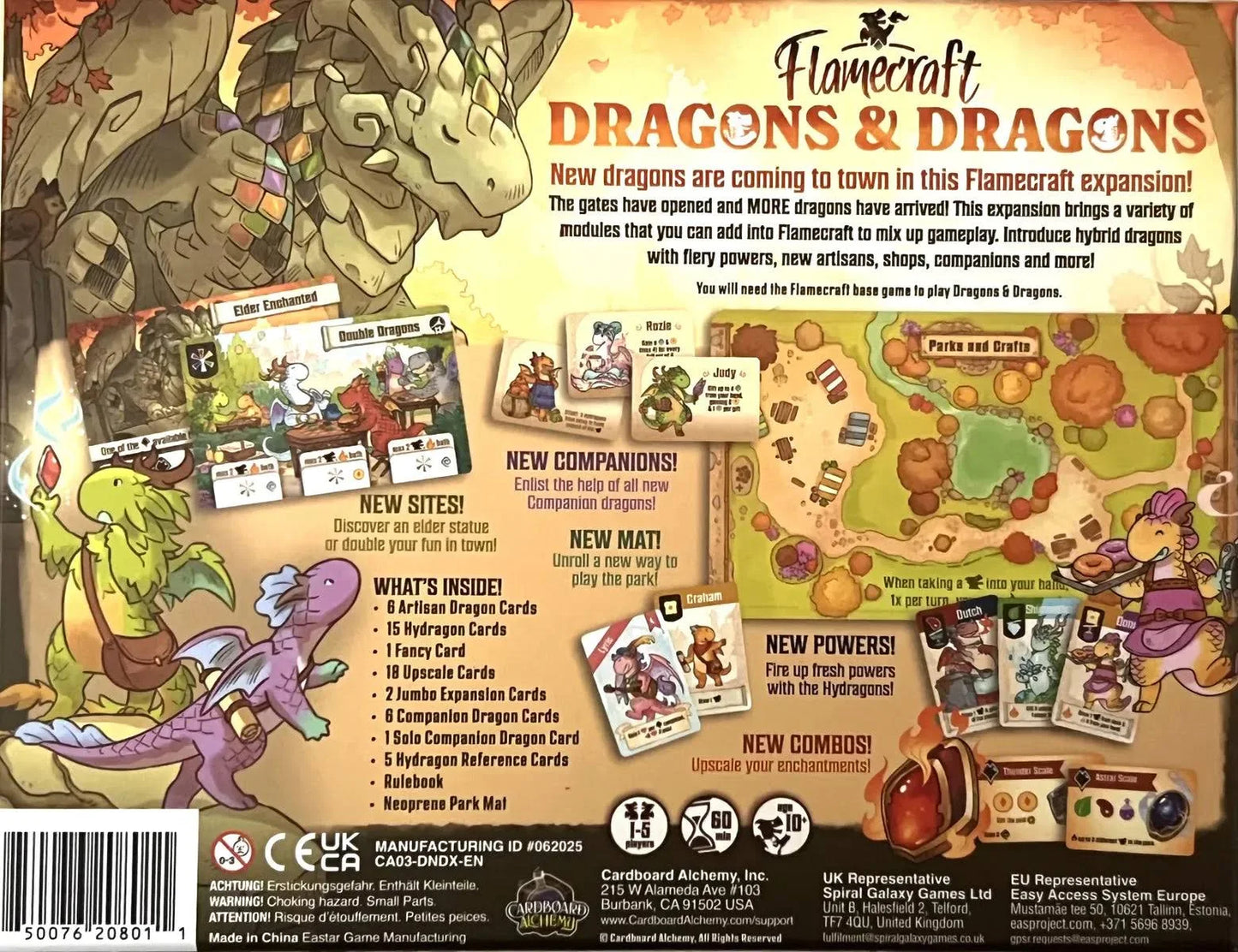Flamecraft: Dragons & Dragons Expansion