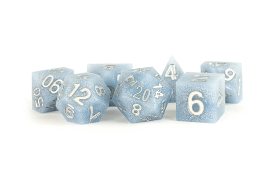 Glaciar Debris Dice Set - Sharp Edge Silicone Rubber