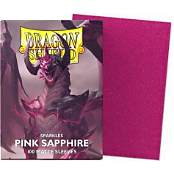 Dragon Shield Card Sleeves 100ct Sparkles Pink Sapphire