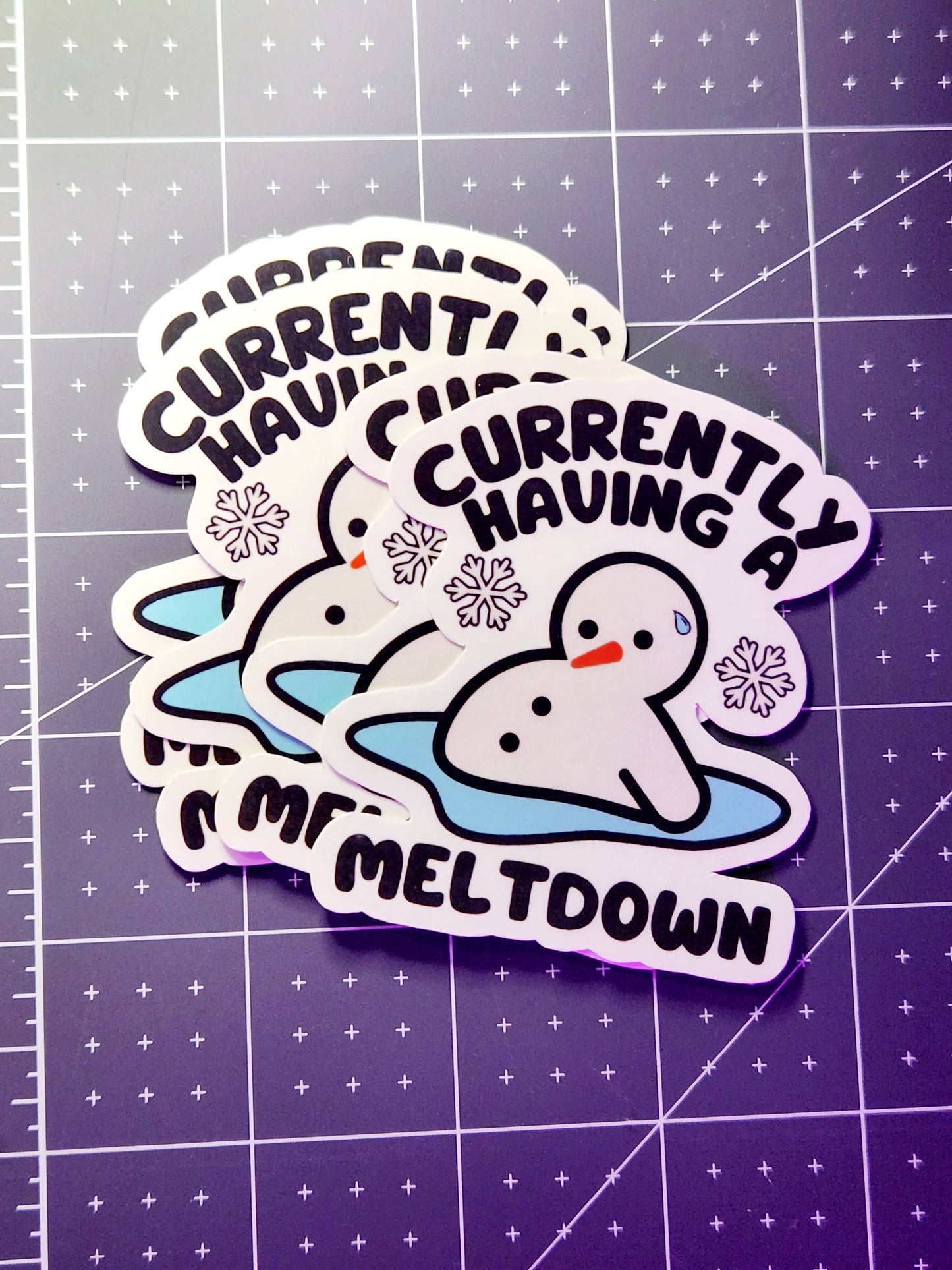 Currently Having a Meltdown sticker
