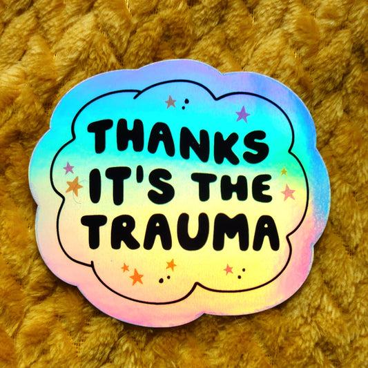 Thanks it's the trauma sticker: Holo