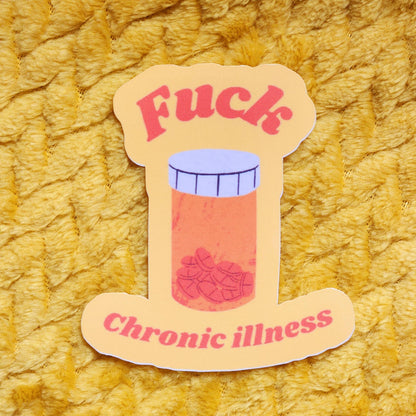 Fuck chronic illness: white